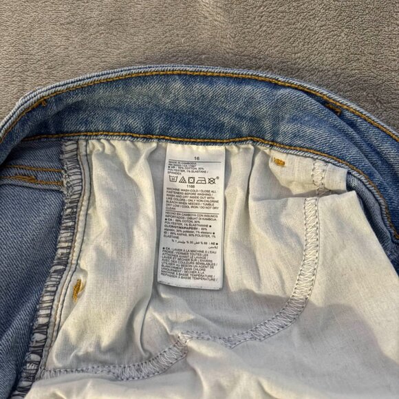 old navy high rise super skinny light blue jeans size 16 - Picture 9 of 9